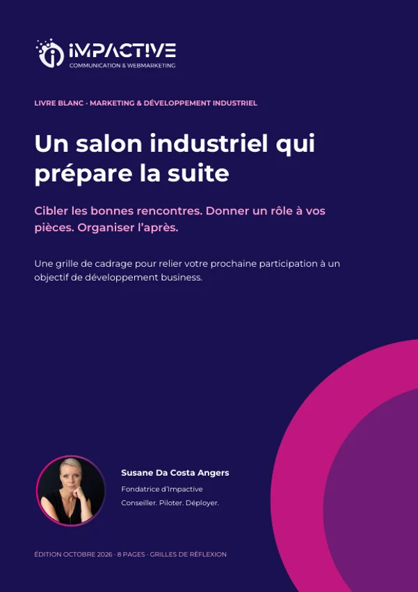 Couverture du livre blanc Un salon industriel qui prépare la suite