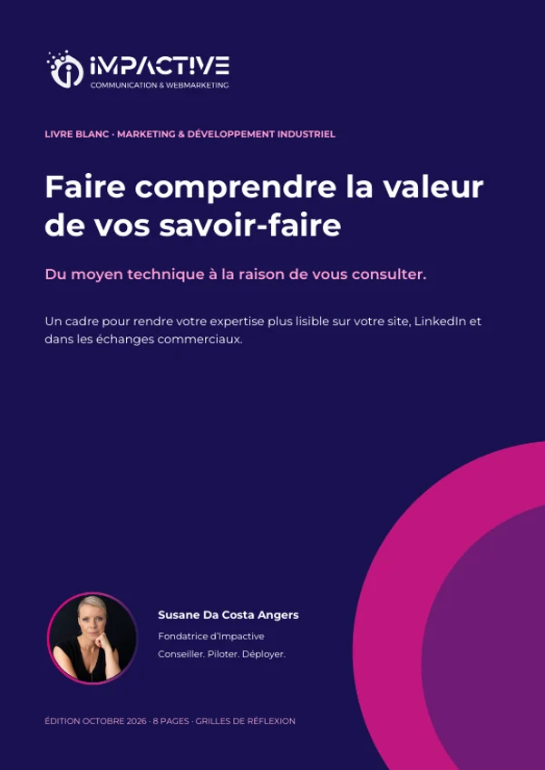 Couverture du livre blanc : Faire comprendre la valeur de vos savoir-faire